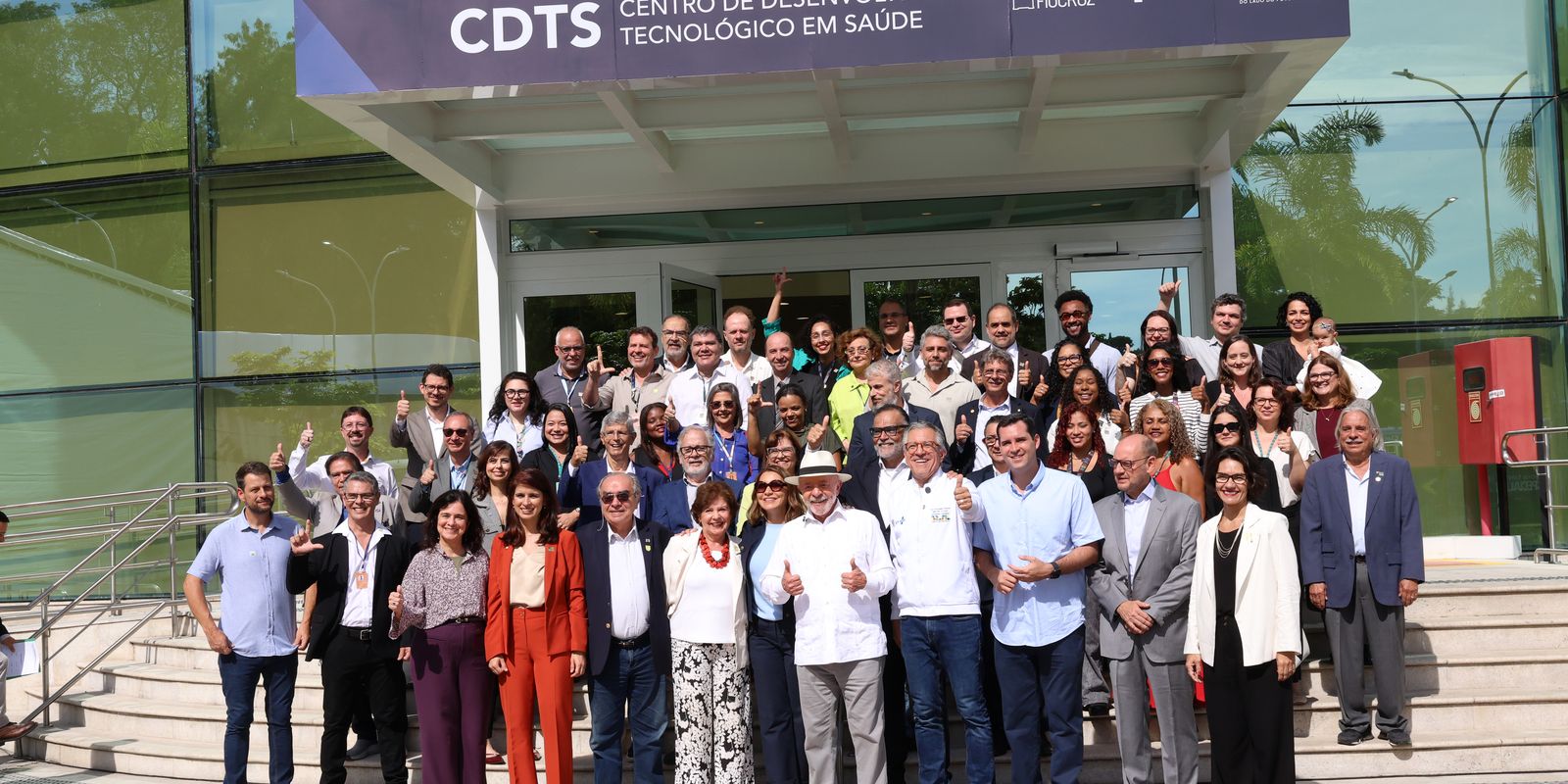 Lula Inaugura Nova Sede do CDTS Fiocruz e Destaca Potencial Competitivo do Brasil e a Essência da Pesquisa