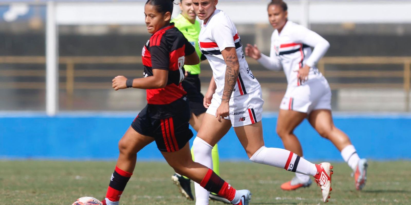 Flamengo Vence São Paulo no Jogo de Ida da Final do Brasileiro Feminino Sub-20