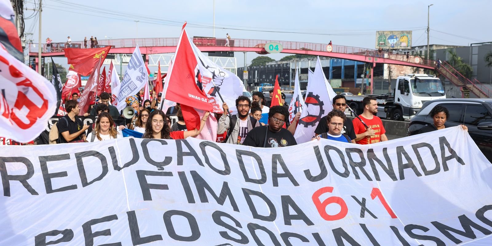 Ato no Rio Impulsiona Mobilização Nacional pelo Fim da Escala 6×1 e Redução da Jornada de Trabalho