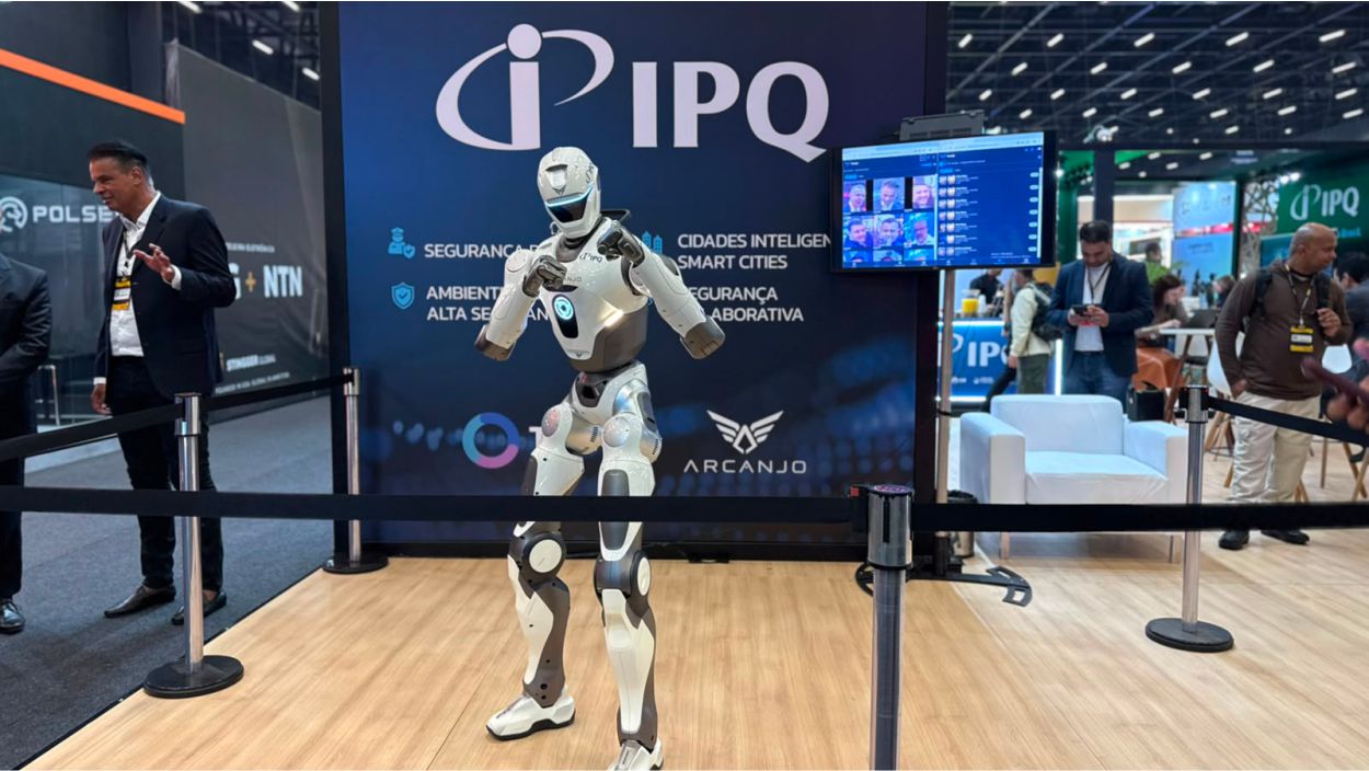 Arcanjo um robô humanoide entra no radar da segurança
